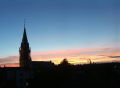 Wieder in Darmstadt, voll die kitschige Aussicht ...