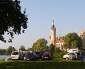 Wochenende vor dem Schlo&szlig; verbracht