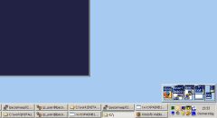 Mein Desktop auf der Arbeit, voll 1.0, ey!